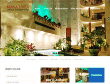 Tablet Screenshot of mayavilla.com
